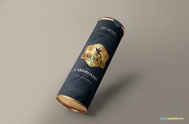 Download Free Stunning Cardboard Tube Mockup Zippypixels