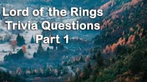 Built by trivia lovers for trivia lovers, this free online trivia game will test your ability to separate fact from fiction. Lord Of The Rings Trivia Questions Tew