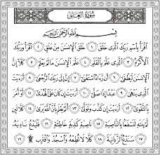 Manakala ayat yang ke 281 diturunkan di mina ketika haji nabi muhammad saw yang terakhir (haji wadaa'). Hamparan Kasturi Surah Al Alaq