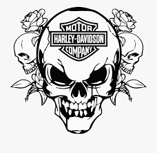Motorcycle Clipart Skull Harley Motorcycle Clipart Skull Coloring Pages Harley