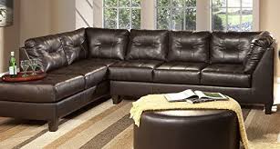 Serta Upholstery 2500lfchs 2500lfchs06 Transitional Style Left Facing Chaise In Sanmar Chocolate Sectional Sectional Sofa Left Facing Chaise