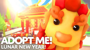 @playadoptme my entry for the creative corner lunar new year! Adopt Me Lunar New Year Update 2021 Pets Details Pro Game Guides