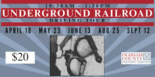 Underground Railroad Driving Tour