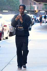 His outfits, silhouettes and colorways change and develop at a breakneck pace that keeps his style enviably fresh. A Ap Rocky All His Best Outfits And How To Get Them British Gq British Gq