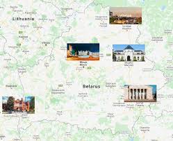 Open the map of belarus. Cities Map Of Belarus Orangesmile Com