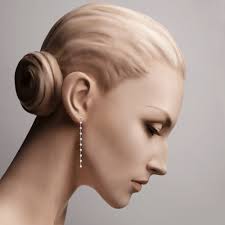 Сережки CASATO GIOIELLI Maureen Link Earrings ORX-1051BT-W купити сережки  Касато ORX1051BTW у Запоріжжі, Дніпрі, Україні, ціна, фото, магазин Акцент