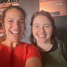 Congratulations to friends of the Hub, Sanam and Caitlin