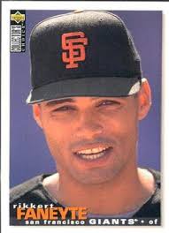 1995 Collector's Choice #260 Rikkert Faneyte VG San Francisco Giants