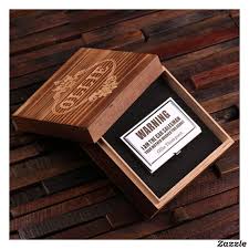 Gift Box Engraved Steel Business Card Holder Zazzle Com Monogrammed Business Card Holder Business Card Holders Wood Gift Box