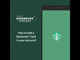 How do i activate my. Starbucks Rewards How To Add A Starbucks Card In Your Account Youtube