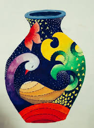 Download Flower Vase Design Flower Vase Design Art Drawings Simple Flower Drawing
