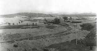 Tram Being Used In The Construction Of Botany Cemetary In Southern Sydney In 1900 State Records Of Nsw Cemeteries Cemetary Sydney