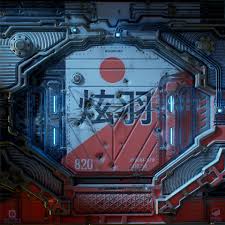 Artstation Sci Fi Hangar Door Daniel Thiger Sci Fi Environment Sci Fi Sci