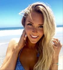 This list of celebrities is loosely sorted by popularity. Camille Kostek Beachy Hair Makeup Bikini Models Woman Crush Everyday Beautiful Smile