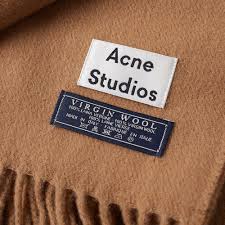 If there is, acne studios' canada scarf is it. Acne Studios Canada Narrow Scarf Camel End
