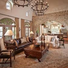 Arched Window Curtain Design Ideas Pictures Remodel And Decor Mediterranean Living Rooms Leather Living Room Furniture Living Room Furniture Layout