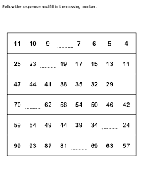 Learn From Number Sequence Worksheets Free Number Sequence Printable Worksheets Sequencing Worksheets Basic Math Worksheets Math Worksheets