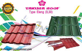 Spesifikasi sakura roof bahan baku : Genteng Sakura Roof Tipe Elang Terbaru Termurah 2021 Promo Bulan Ini