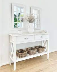 Discover the most unique side chests and accent cabinets in shabby chic, french country, farmhouse, industrial chic and coastal cottage styles. 35 Coastal Console Tables With Seaside Style