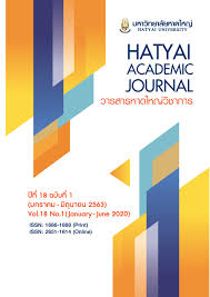 Search companies in hat yai, thailand : The Approach Of Daily Life Pedestrian Behavior For Urban Development In Hat Yai City Hatyai Academic Journal