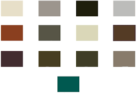 Detailed Jacuzzi Color Chart 2019