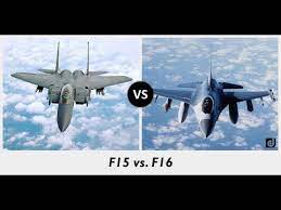 The most glaring difference is range. F 15 Vs F 16 In U S Force Youtube