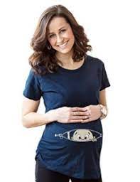 Review Of Baby Peeking Maternity Shirt Many Weeks Pregnant