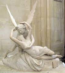 Ancient roman statue in ostia town, cupido and psyche kissing, 2nd century ad. Psyche Revived By Cupid S Kiss By Antonio Canova Joy Of Museums Virtual Tours