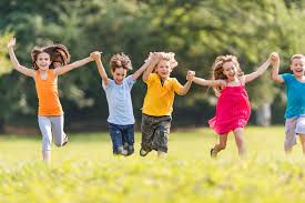 Mark off an area with two long sticks or ribbons tied to trees. Outdoor Party Games For Kids