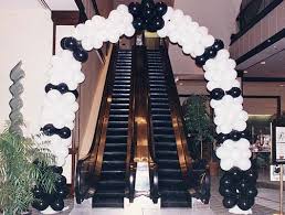 Black And White Balloons Arch Bits And Pieces Black And White Arch Corporate Events Decoration Black And White Balloons Black Balloons