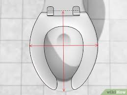 Pisa one piece wc water closet s johnsonsuisse. 3 Ways To Measure A Toilet Seat Wikihow