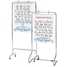 Pacon Corporation Adjustable Chart Stand Dry Erase Board