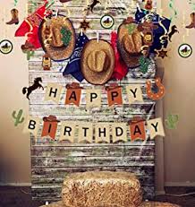But there's so much more to a great old west party! Amazon Com Cowboy Birthday Decorations
