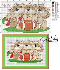 And you can customize the phrases and names with your own! Cross Stitch Rugby Novocom Top