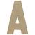Creative Cardboard Letters Decoration