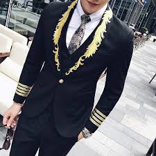 Check out the latest styles in men's clothing at virtual outfits. Wedding Black And Gold Suit