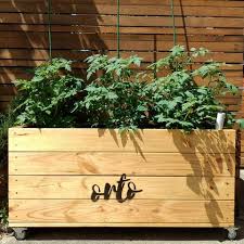 It's elevated so you won't have to worry about this planter box has everything you need to grow your favorite vegetables and flowers without. Tomato Time Plant Your Tomatoes In A Orto Self Watering Planter Box Orto Urban Gardens