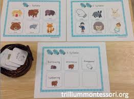Parents and caregivers can introduce phonological awareness during reading, singing, or play activities. The Mitten Trillium Montessori