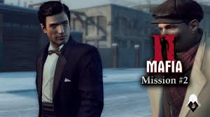 Mafia Ii Pc Gameplay Mission 2 Steal The Car In Front Of The Lone St In 2020 Mafia Mafia 2 Mission