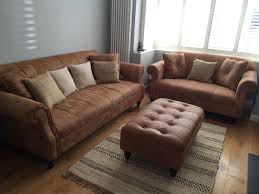 Light Brown Leather Sofa In 2020 Tan Leather Sofas Leather Sofa Living Room Brown Living Room