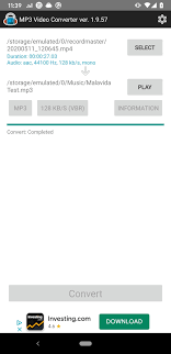 Supports various types of audio (mp3, aac) 3. Mp3 Video Converter 1 9 57 Descargar Para Android Apk Gratis