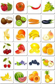Jeu De Memory A Imprimer Avec Des Fruits Et Legumes Jeu De Memory Fruits Et Legumes Images Fruits Et Legumes