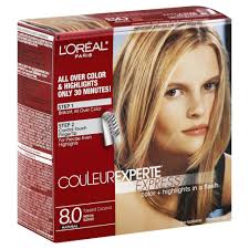 Once you select a portion to color, keep it separate from the rest of your hair in the area. Couleur Experte Hair Color Hair Highlights Medium Blonde Toasted Coconut L Oreal 1 Kit Delivery Cornershop By Uber