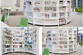Een Eigentijdse En Duurzame Interieuroplossing In Bibliotheek Lummen Moderne Bibliotheek Openbare Bibliotheek Interieur Ontwerpen