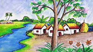 How To Drawing A Scenery Of River Side With Colour Scenery Drawing Gramer Drisso Youtube We don't own any of the pictures of art pics. how to drawing a scenery of river side with colour scenery drawing gramer drisso