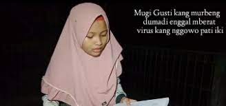 Geguritan jawa lan pesan moral boso jowo : Geguritan Corona Karya Siswa Mts Negeri 6 Bantul Kantor Kementerian Agama Kabupaten Bantul