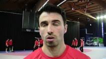 Vincent Bello arrière droit d'Istres Provence Handball