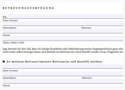 Zur verwendung der formulare benötigen sie den adobe reader. Vollmachten Downloads