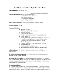 Norfolk Regional Local Human Rights Committee Minutes