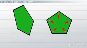 Each of the interior angles of a regular polygon is 140°. The Sum Of Interior Angles Of A Pentagon Video Lesson Transcript Study Com